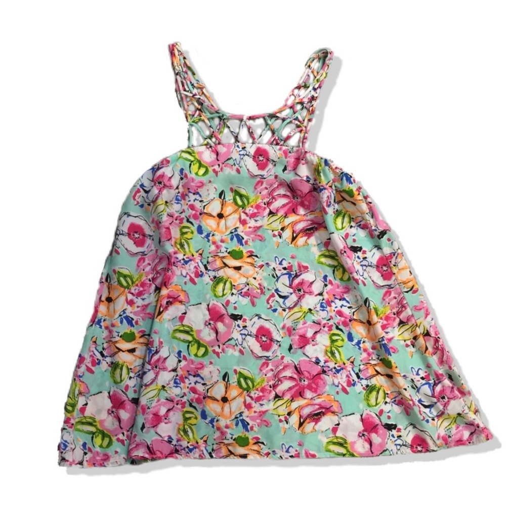 Maude floral tank top